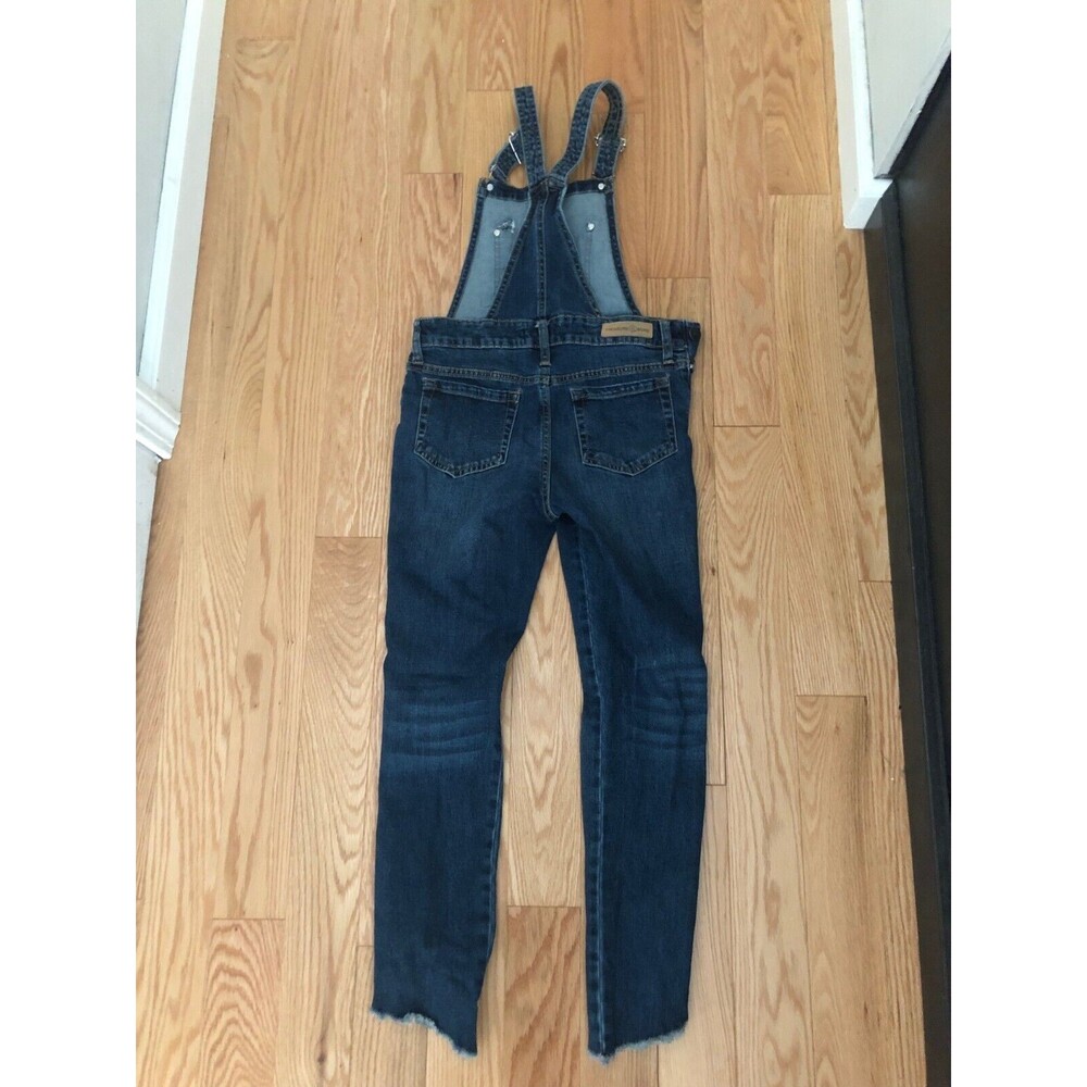 Treasure & Bond Girls Jeans Overalls Size 14 Distressed